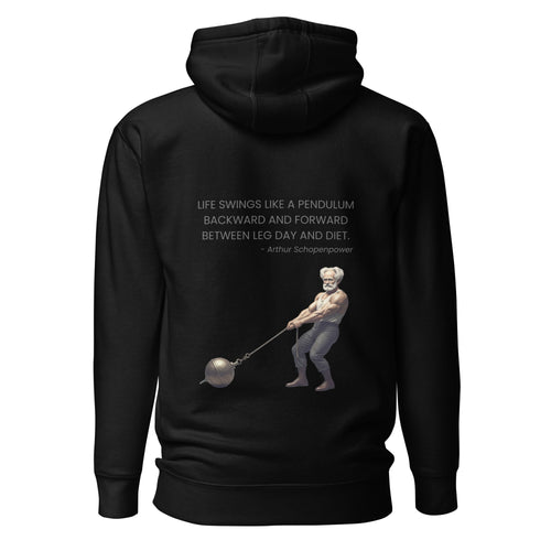 Arthur Schopenpower. Unisex Hoodie Unisex Hoodie Void & Verse Black S