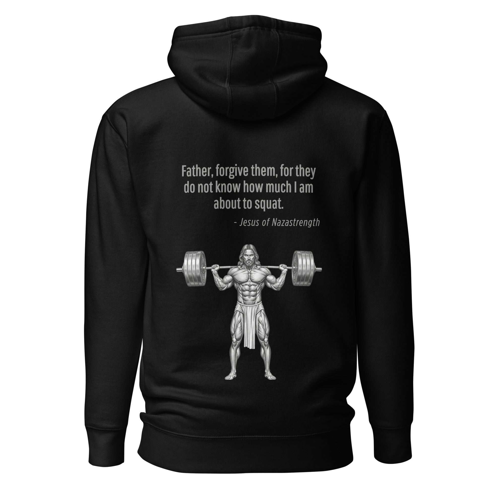 Jesus of Nazastrength. Unisex Hoodie Unisex Hoodie Void & Verse Black S
