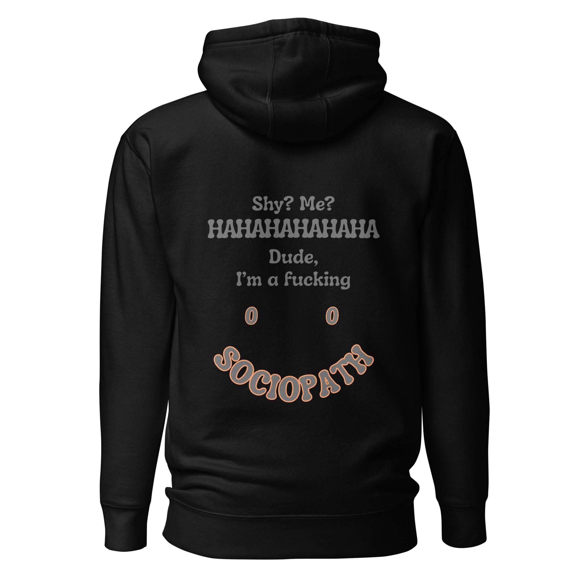 Sociopath. Unisex Hoodie Unisex Hoodie Void & Verse Black S