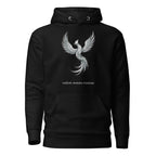 Eadem mutata resurgo. Unisex Hoodie Unisex Hoodie Void & Verse Black S