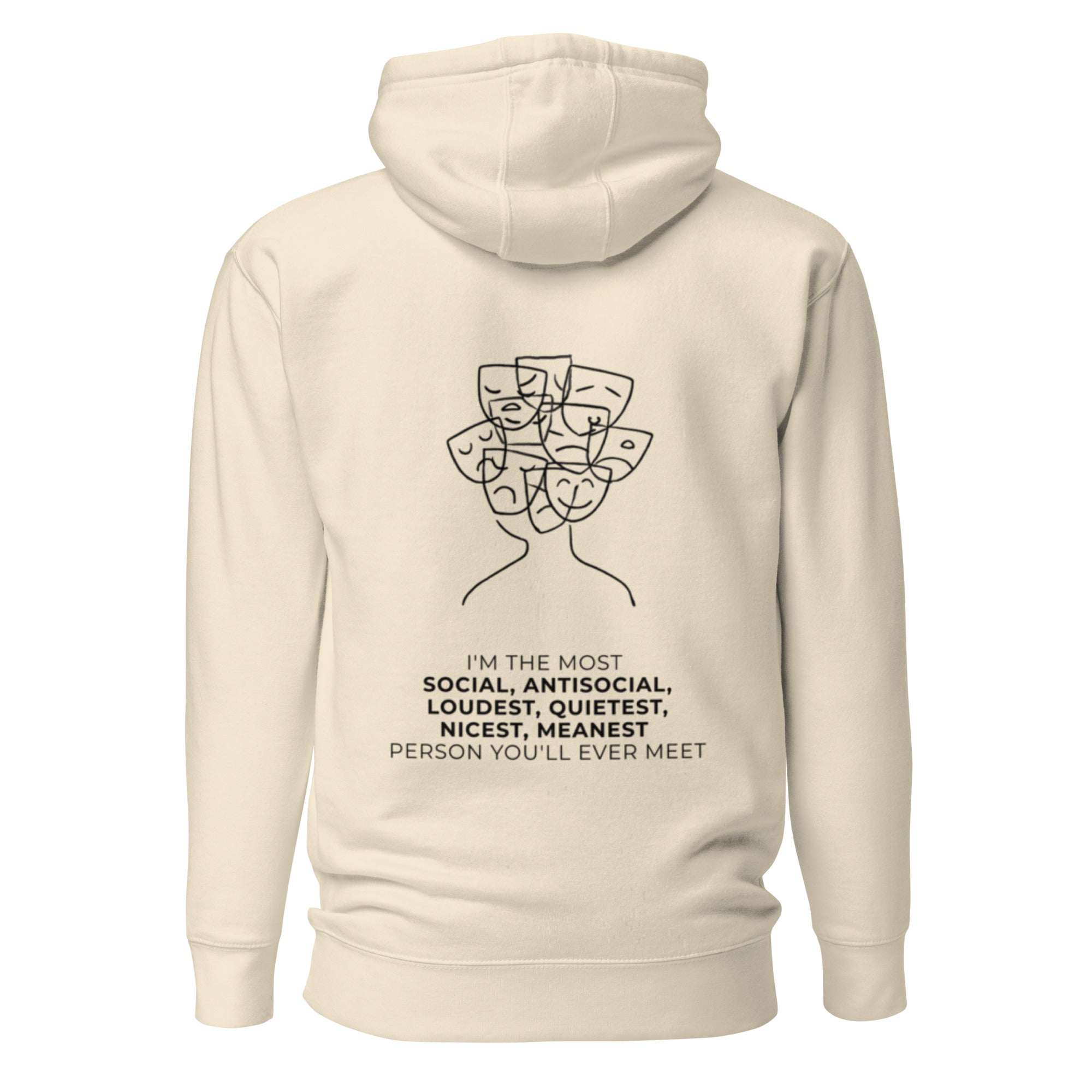 Most social antisocial. Unisex Hoodie Unisex Hoodie Void & Verse