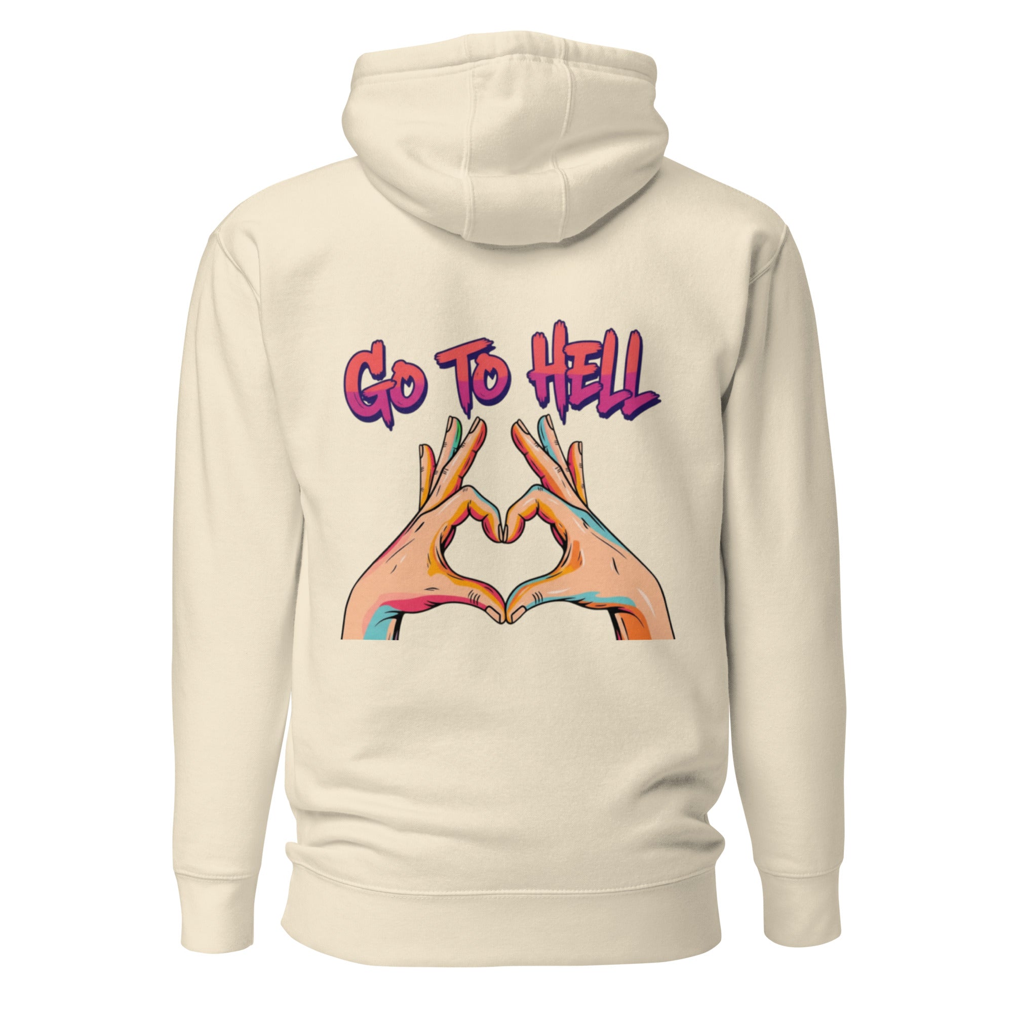 Go to hell. Unisex Hoodie Unisex Hoodie Void & Verse