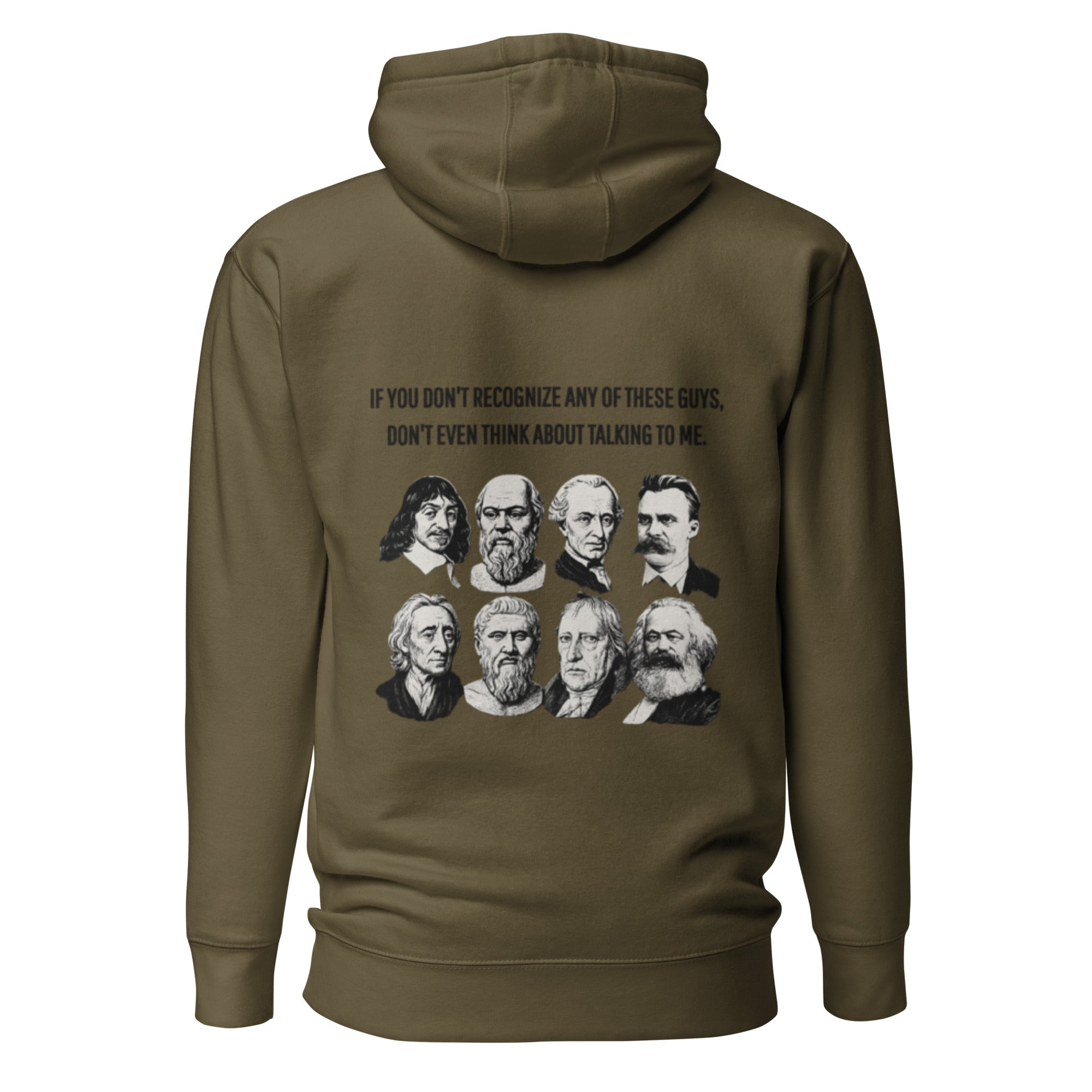 Do you recognize these guys? Unisex Hoodie Unisex Hoodie Void & Verse Military Green S