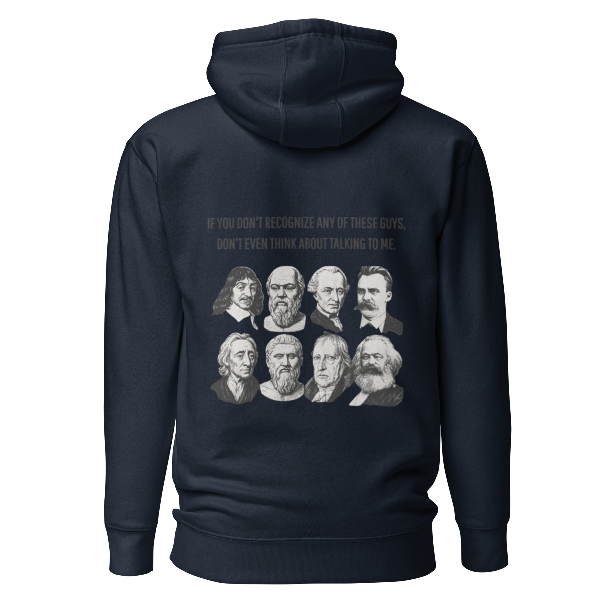 Do you recognize these guys? Unisex Hoodie Unisex Hoodie Void & Verse Navy Blazer S