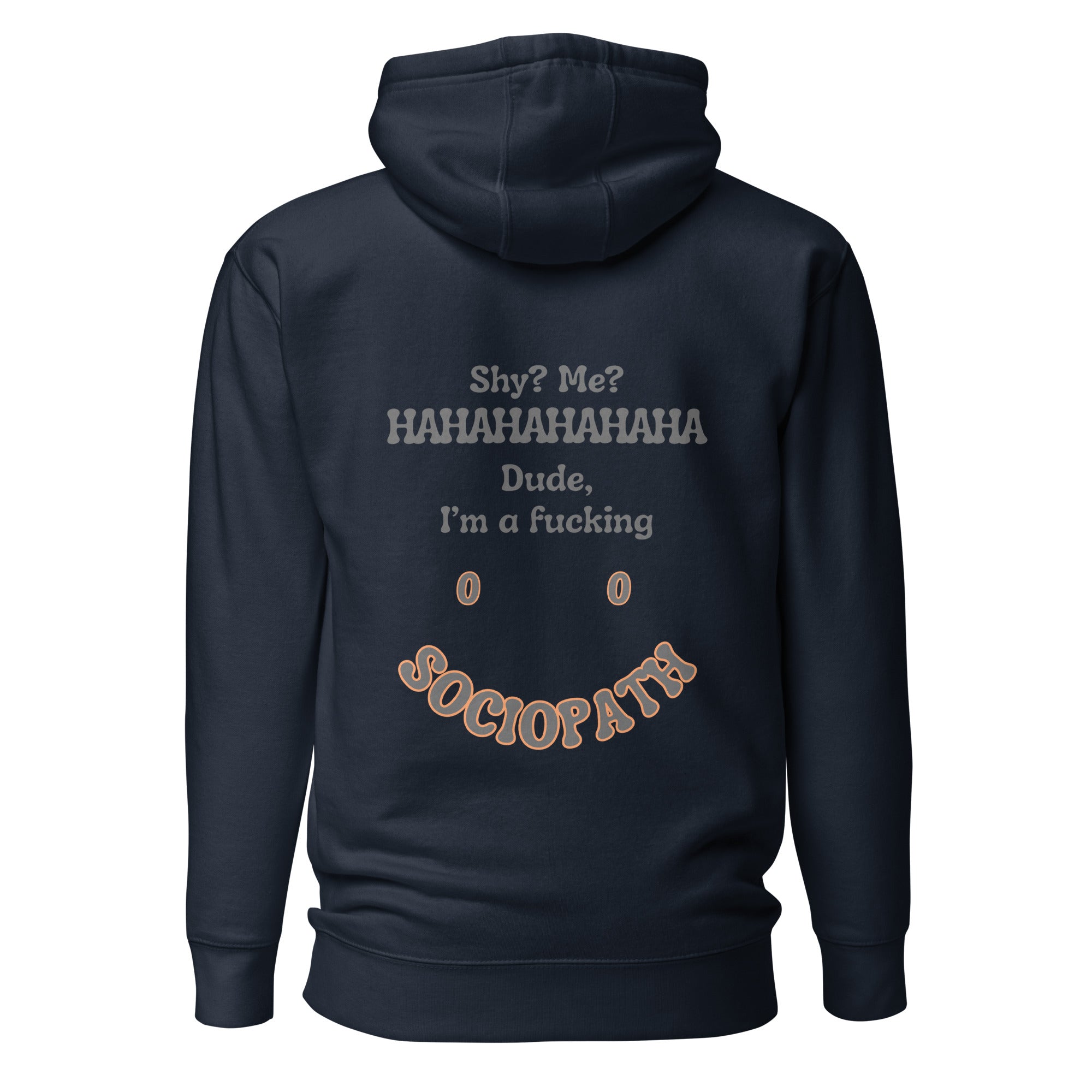 Sociopath. Unisex Hoodie Unisex Hoodie Void & Verse Navy Blazer S
