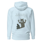 We suffer more in imagination. Unisex Hoodie Unisex Hoodie Void & Verse Sky Blue S