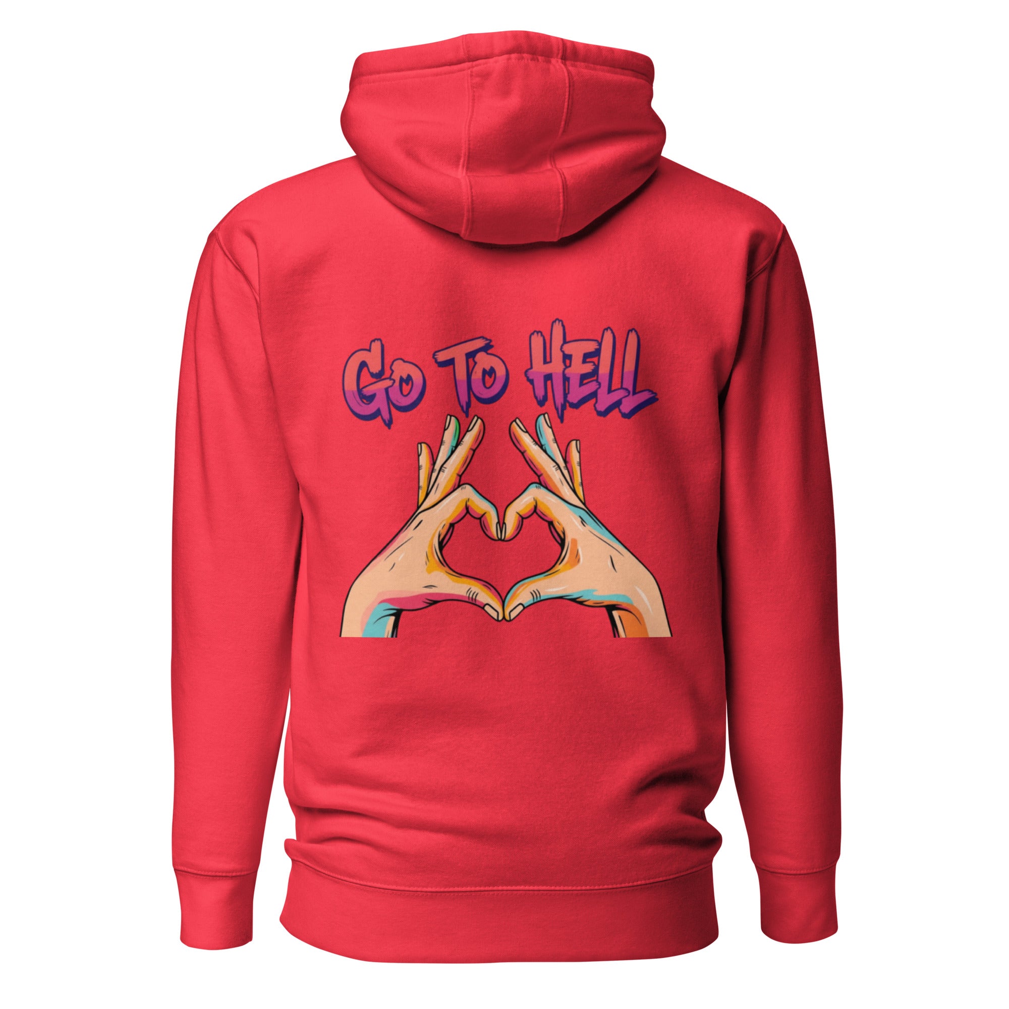 Go to hell. Unisex Hoodie Unisex Hoodie Void & Verse