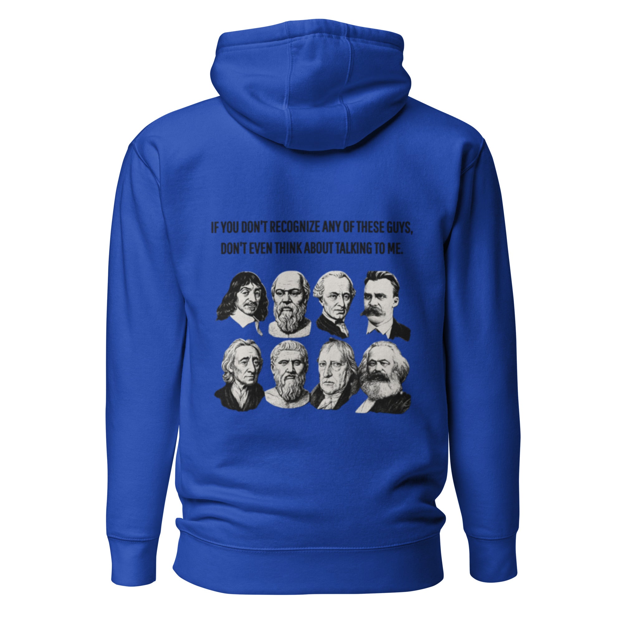 Do you recognize these guys? Unisex Hoodie Unisex Hoodie Void & Verse Team Royal S