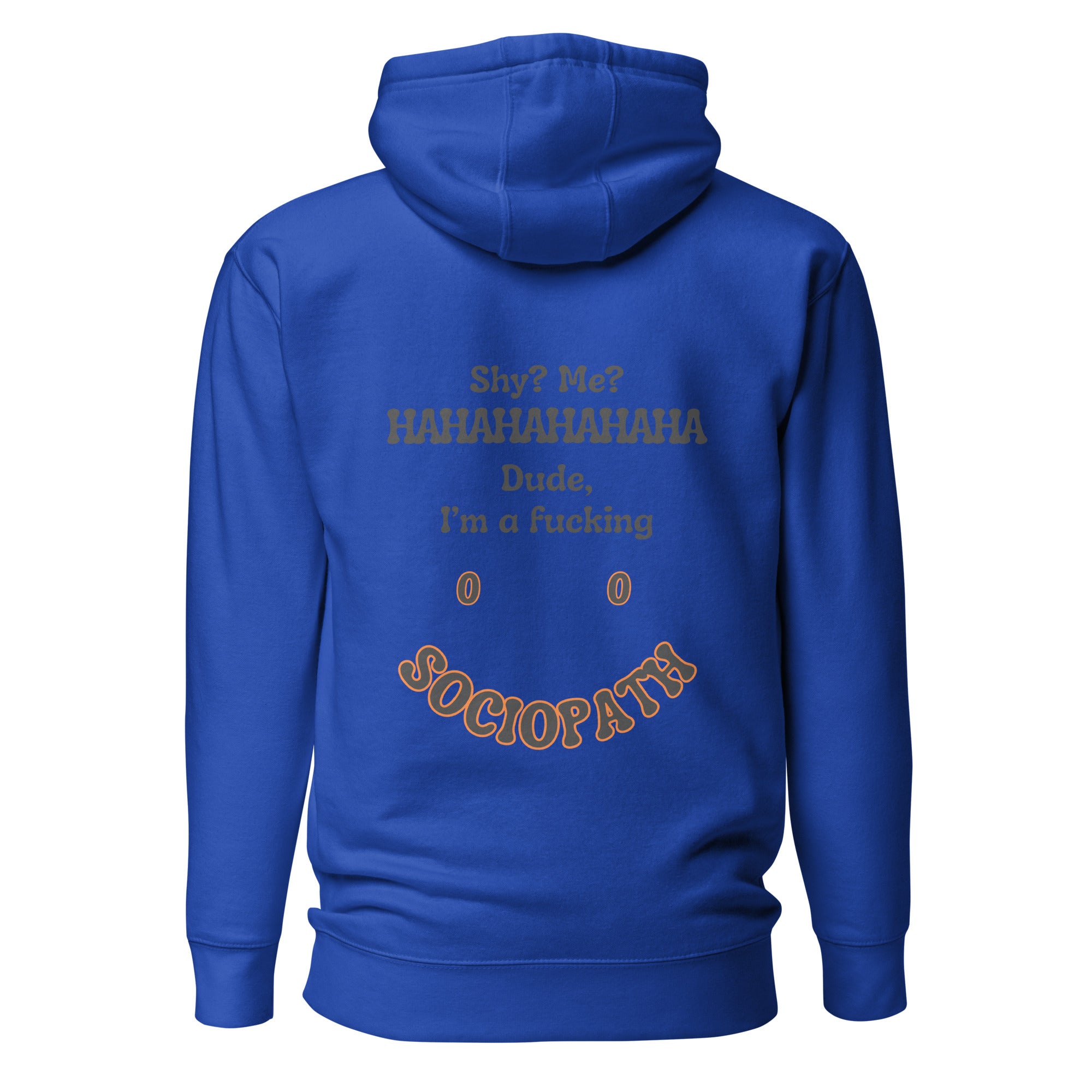 Sociopath. Unisex Hoodie Unisex Hoodie Void & Verse Team Royal S