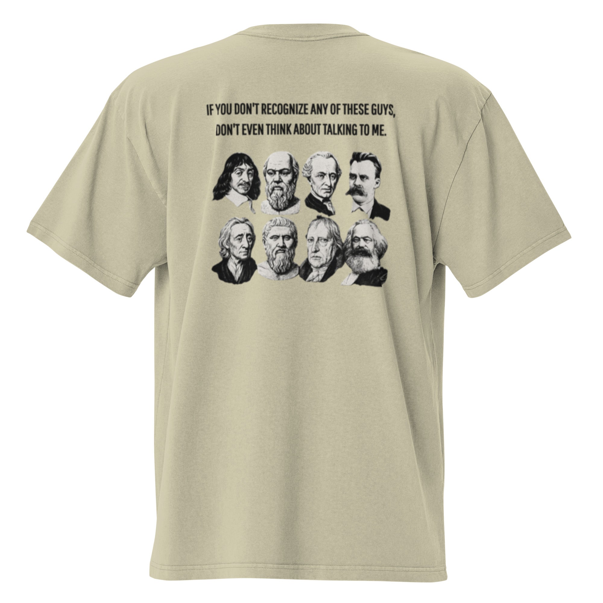 Do you recognize these guys? Unisex Heavyweight Relaxed T-Shirt Unisex Heavyweight Relaxed T-Shirt Void & Verse Faded Eucalyptus S