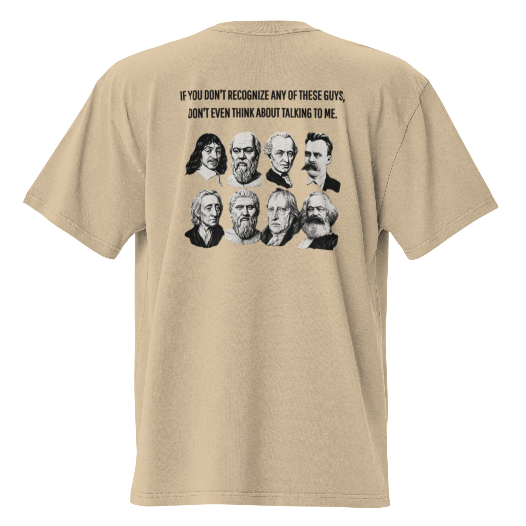 Do you recognize these guys? Unisex Heavyweight Relaxed T-Shirt Unisex Heavyweight Relaxed T-Shirt Void & Verse Faded Khaki S