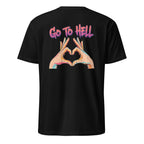 Go to hell. Unisex Regular Soft T-Shirt Unisex Regular Soft T-Shirt Void & Verse Black S