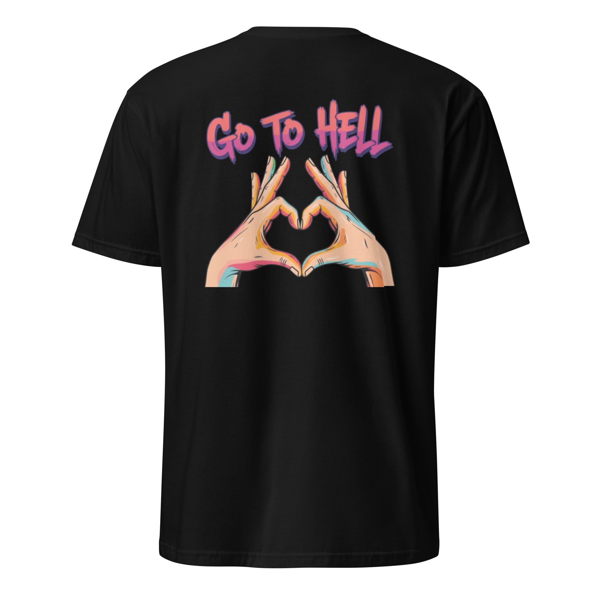 Go to hell. Unisex Regular Soft T-Shirt Unisex Regular Soft T-Shirt Void & Verse Black S