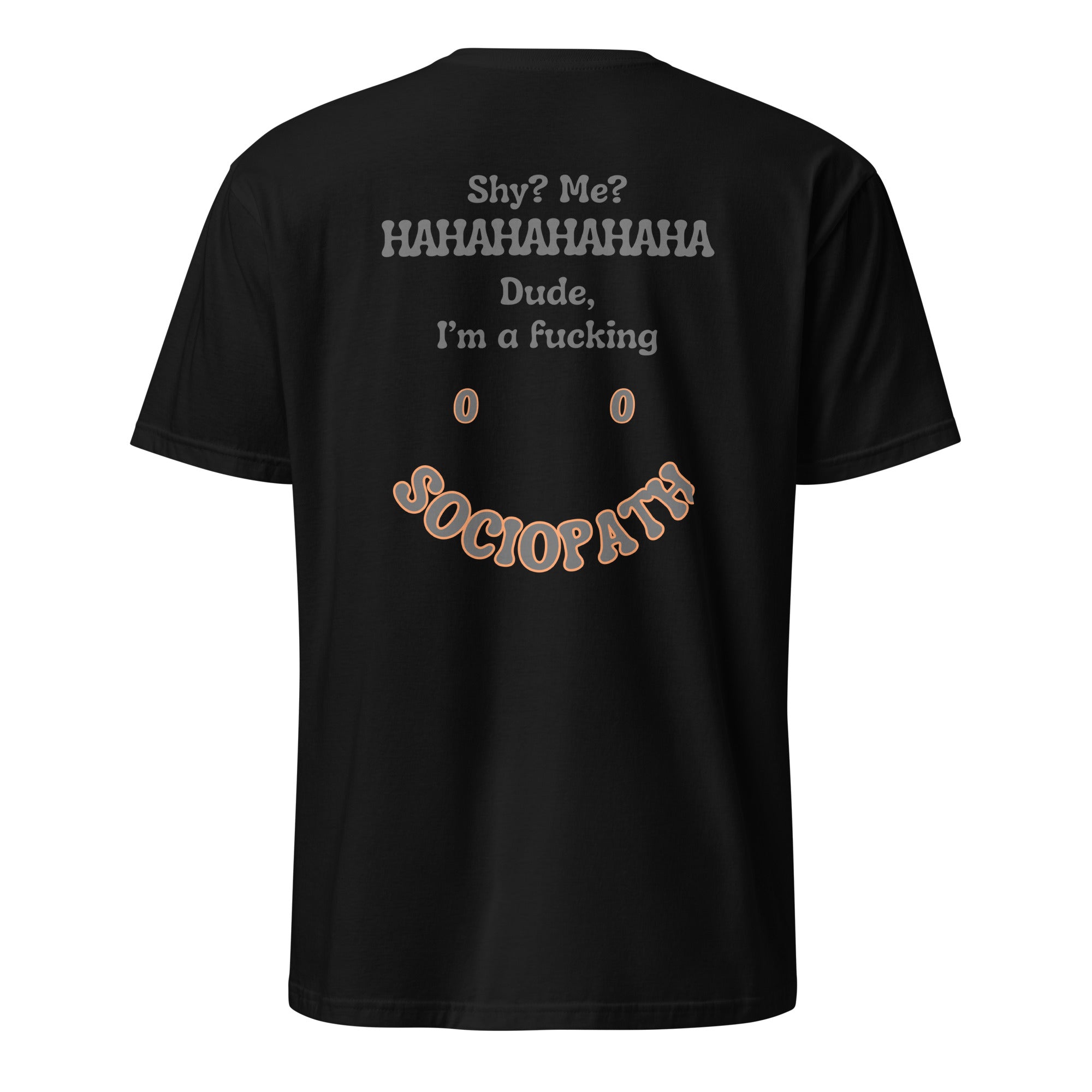 Sociopath. Unisex Regular Soft T-Shirt Unisex Regular Soft T-Shirt Void & Verse Black S