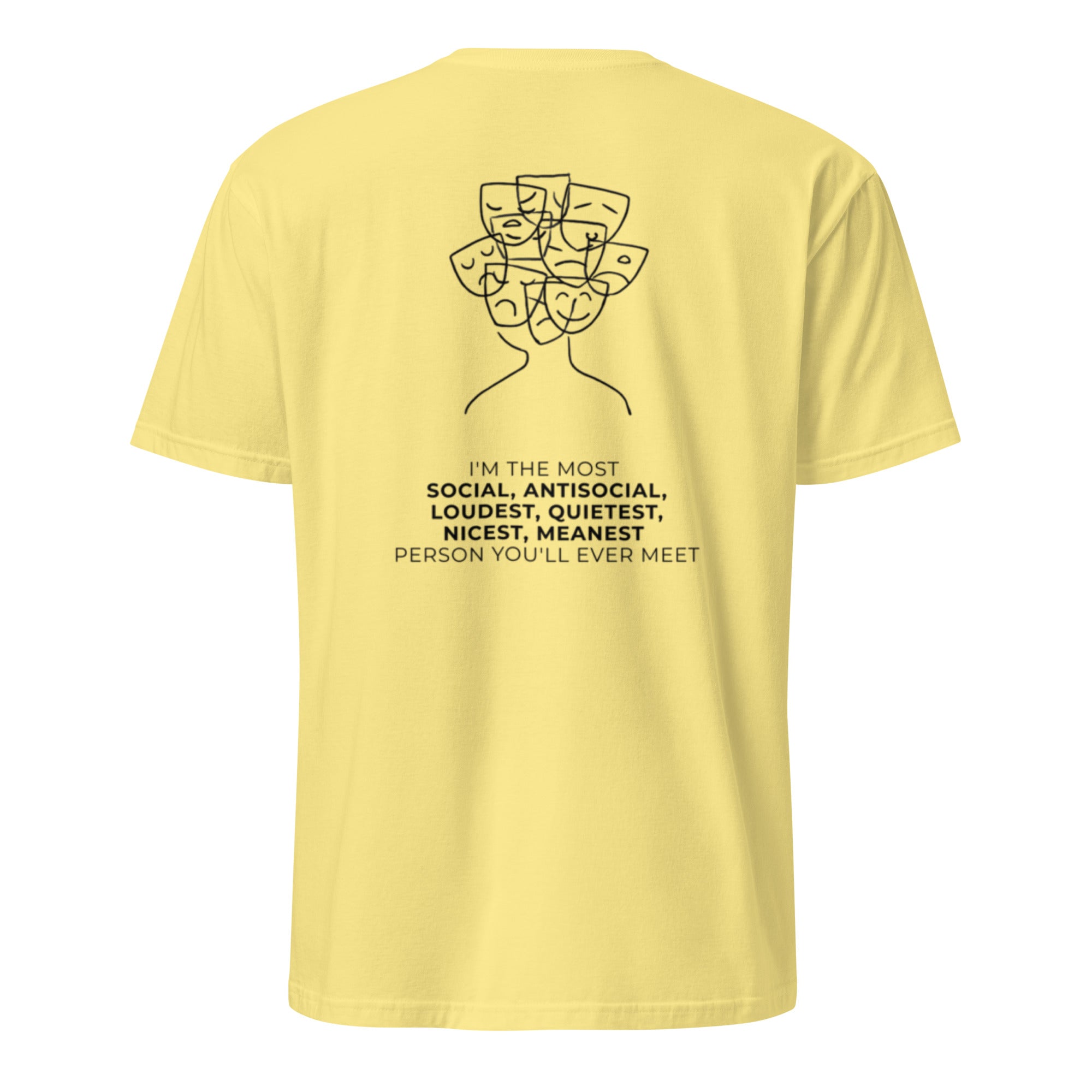 Most social antisocial. Unisex Regular Soft T-Shirt Unisex Regular Soft T-Shirt Void & Verse