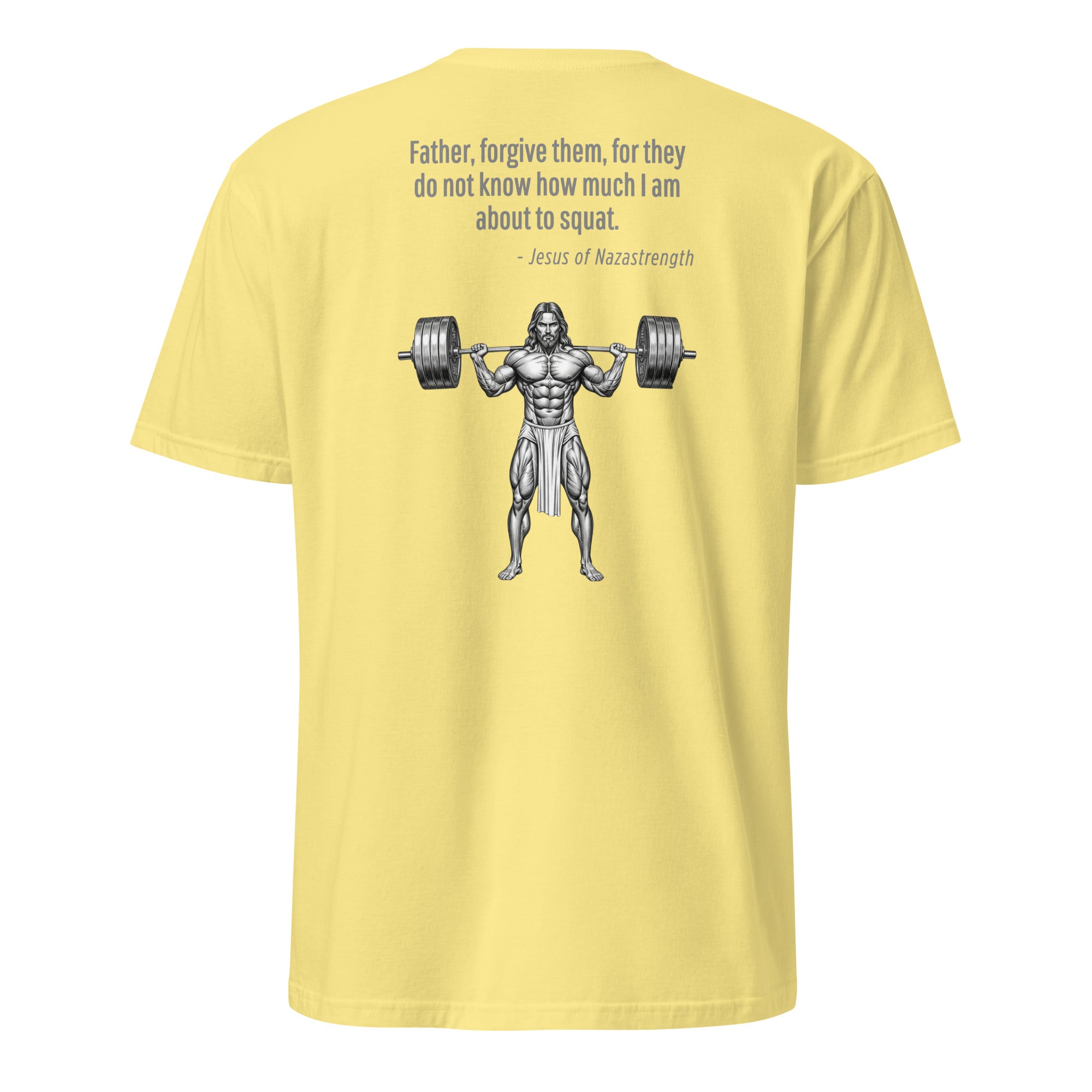 Jesus of Nazastrength. Unisex Regular Soft T-Shirt Unisex Regular Soft T-Shirt Void & Verse Cornsilk S