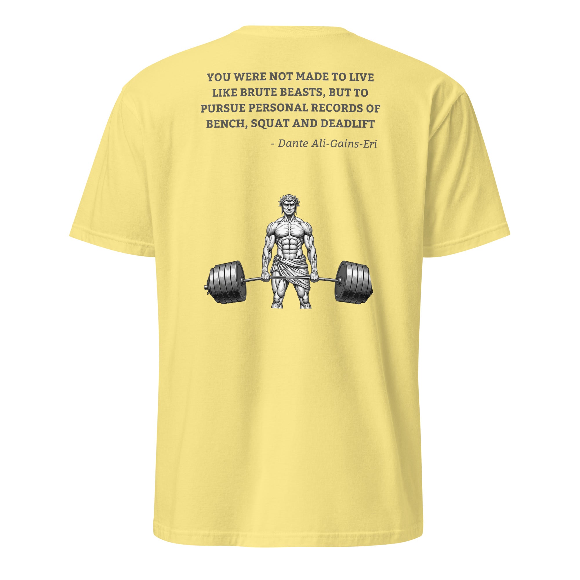 Dante Ali-Gains-Eri. Unisex Regular Soft T-Shirt Unisex Regular Soft T-Shirt Void & Verse