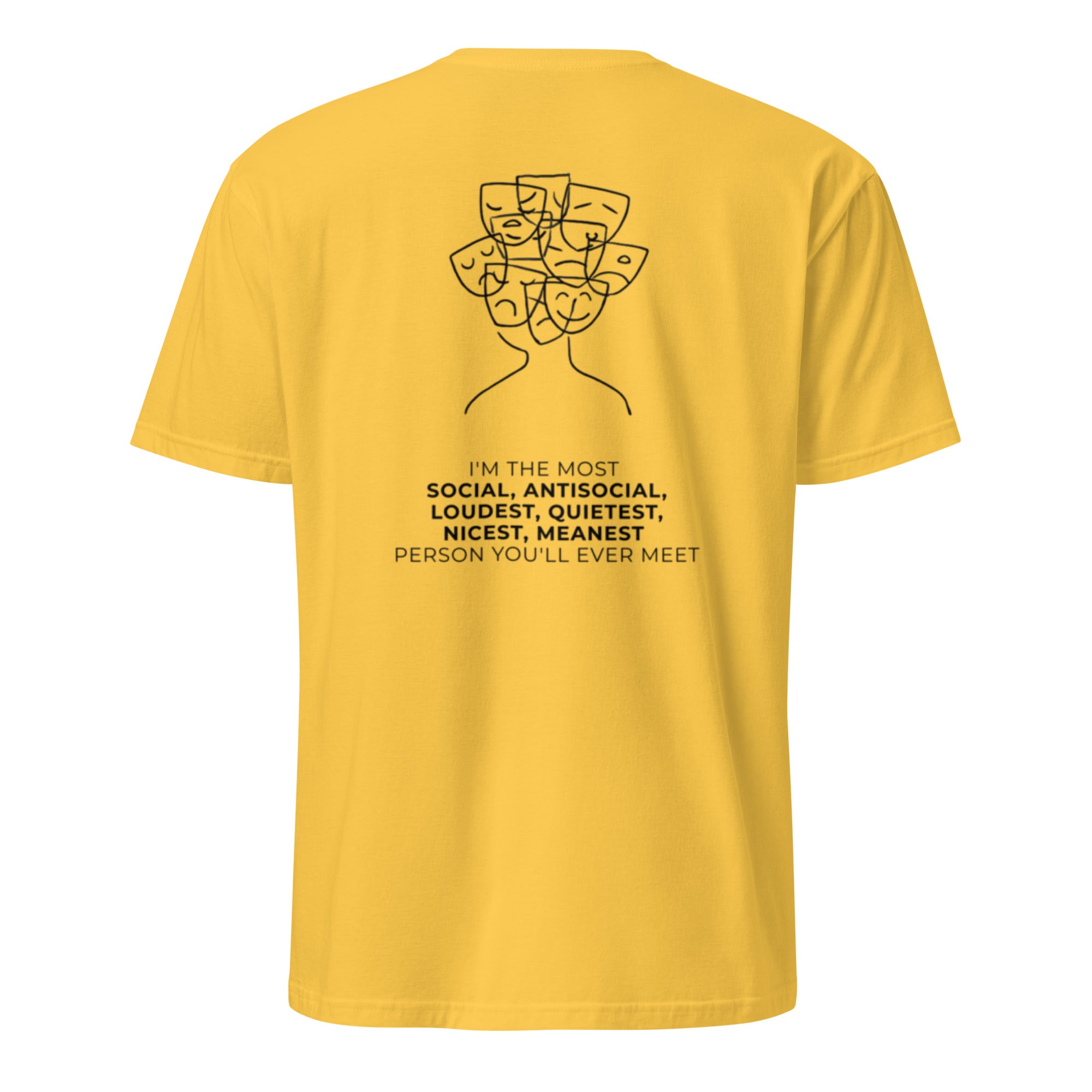 Most social antisocial. Unisex Regular Soft T-Shirt Unisex Regular Soft T-Shirt Void & Verse