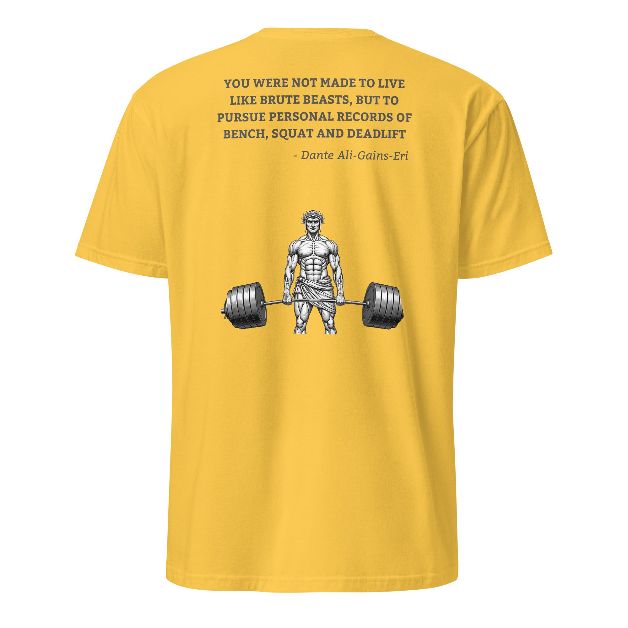Dante Ali-Gains-Eri. Unisex Regular Soft T-Shirt Unisex Regular Soft T-Shirt Void & Verse