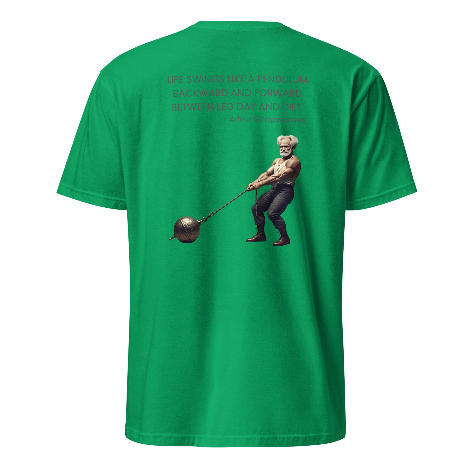 Arthur Schopenpower. Unisex Regular Soft T-Shirt Unisex Regular Soft T-Shirt Void & Verse Irish Green S