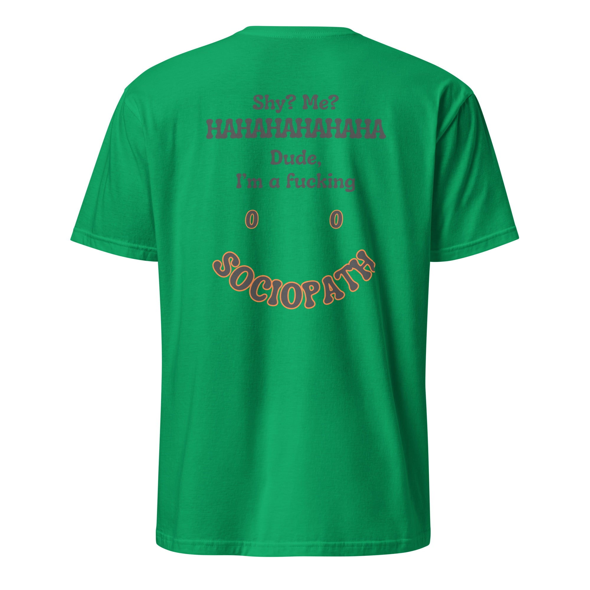 Sociopath. Unisex Regular Soft T-Shirt Unisex Regular Soft T-Shirt Void & Verse Irish Green S