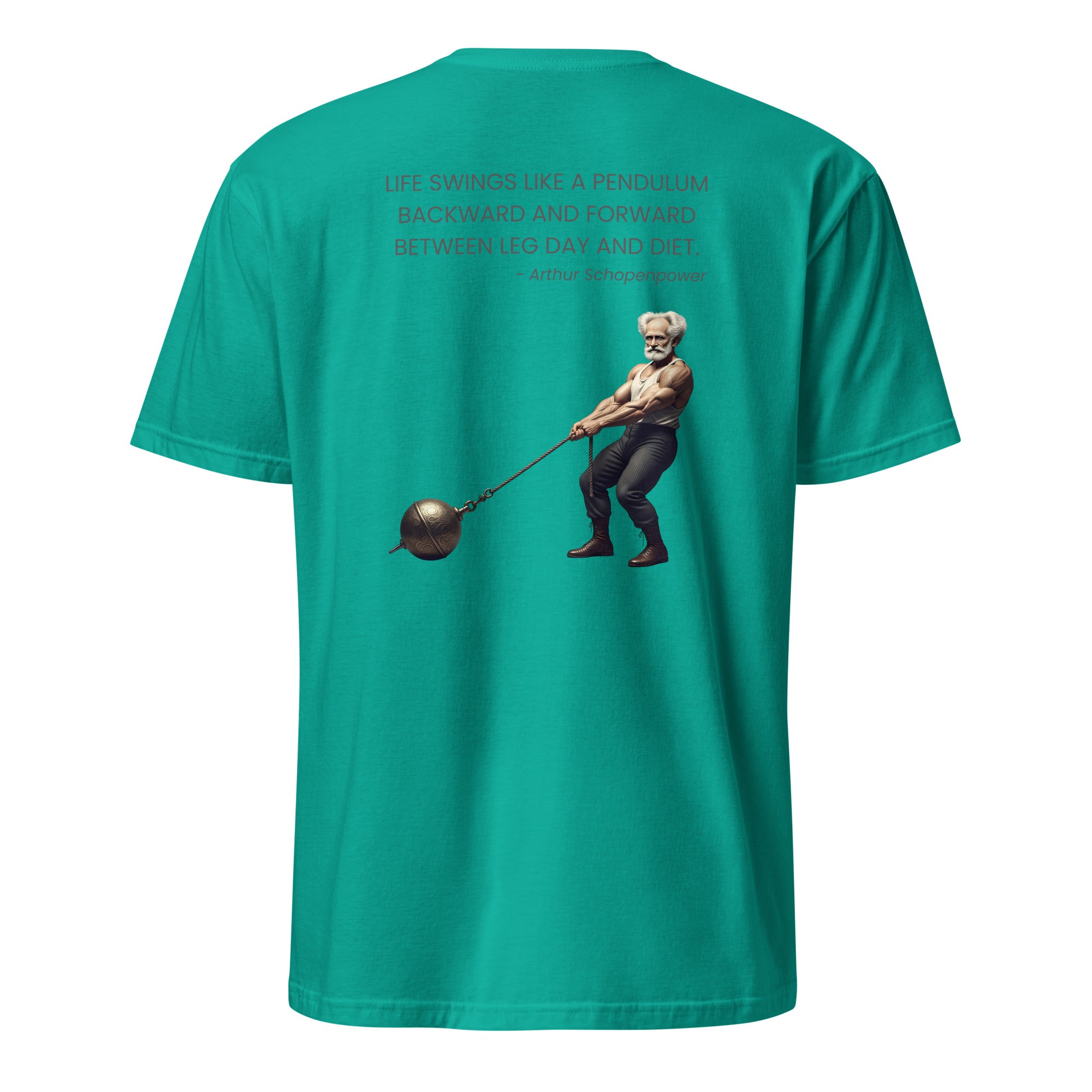 Arthur Schopenpower. Unisex Regular Soft T-Shirt Unisex Regular Soft T-Shirt Void & Verse Jade Dome S