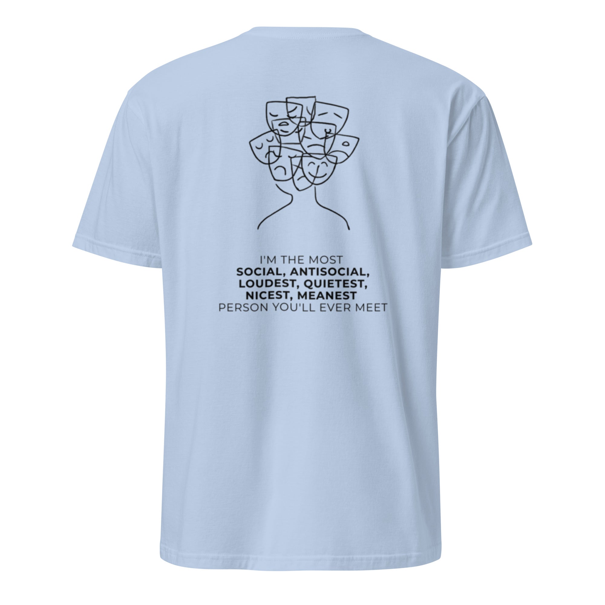 Most social antisocial. Unisex Regular Soft T-Shirt Unisex Regular Soft T-Shirt Void & Verse