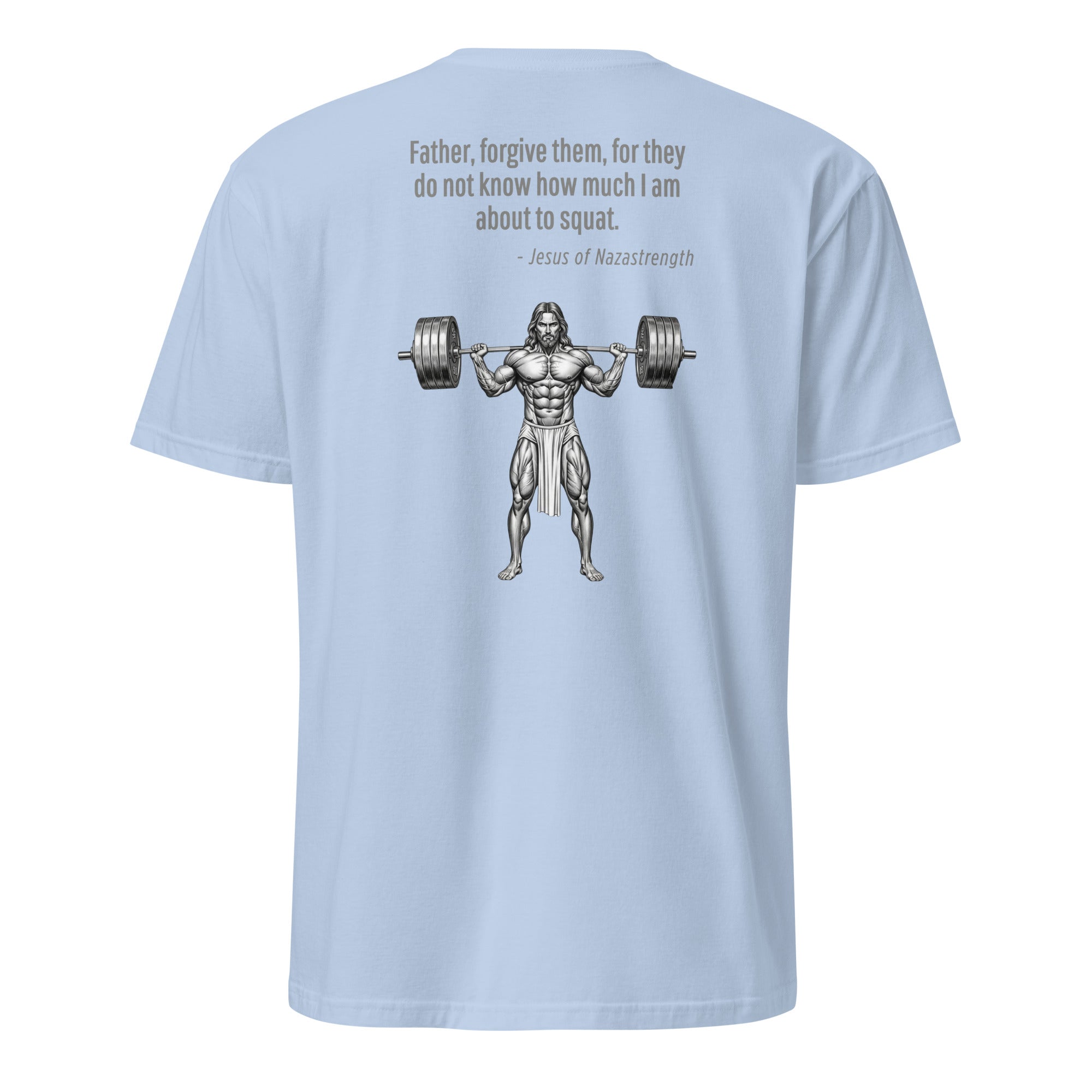Jesus of Nazastrength. Unisex Regular Soft T-Shirt Unisex Regular Soft T-Shirt Void & Verse Light Blue S