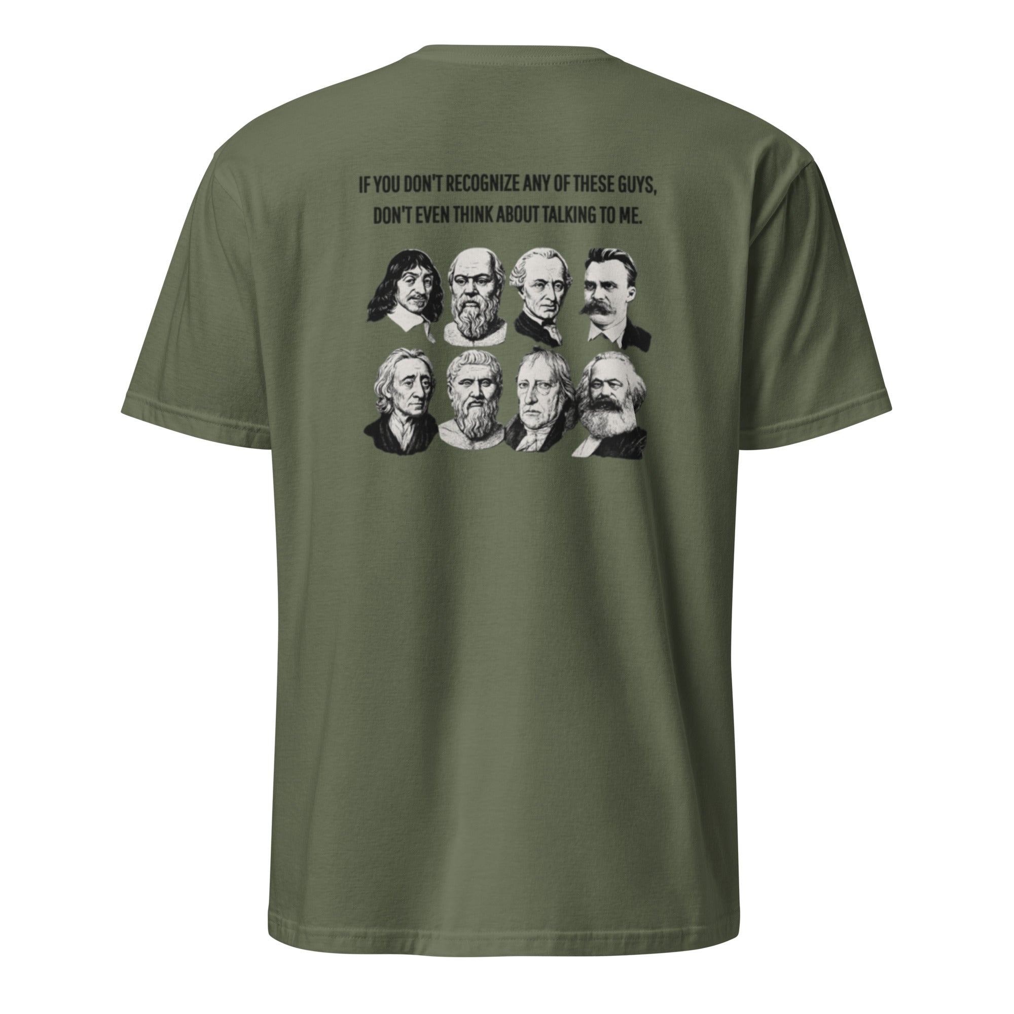 Do you recognize these guys? Unisex Regular Soft T-Shirt Unisex Regular Soft T-Shirt Void & Verse Military Green S
