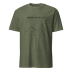 Comparison is the thief of joy. Unisex Regular Soft T-Shirt Unisex Regular Soft T-Shirt Void & Verse Military Green S