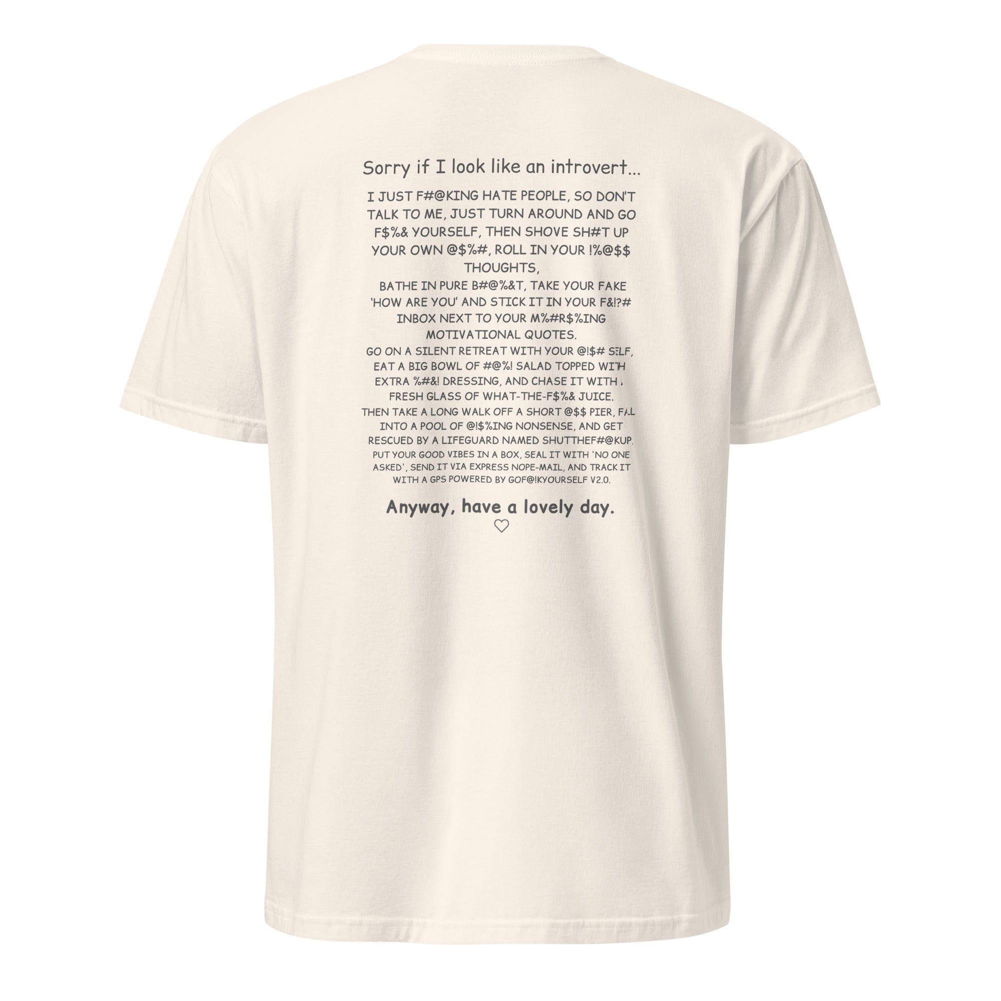 Sorry if I look like an introvert. Unisex Regular Soft T-Shirt Unisex Regular Soft T-Shirt Void & Verse