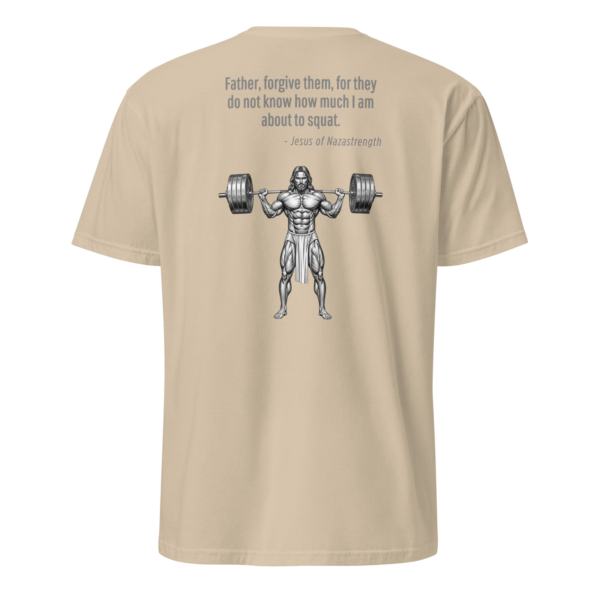 Jesus of Nazastrength. Unisex Regular Soft T-Shirt Unisex Regular Soft T-Shirt Void & Verse Sand S