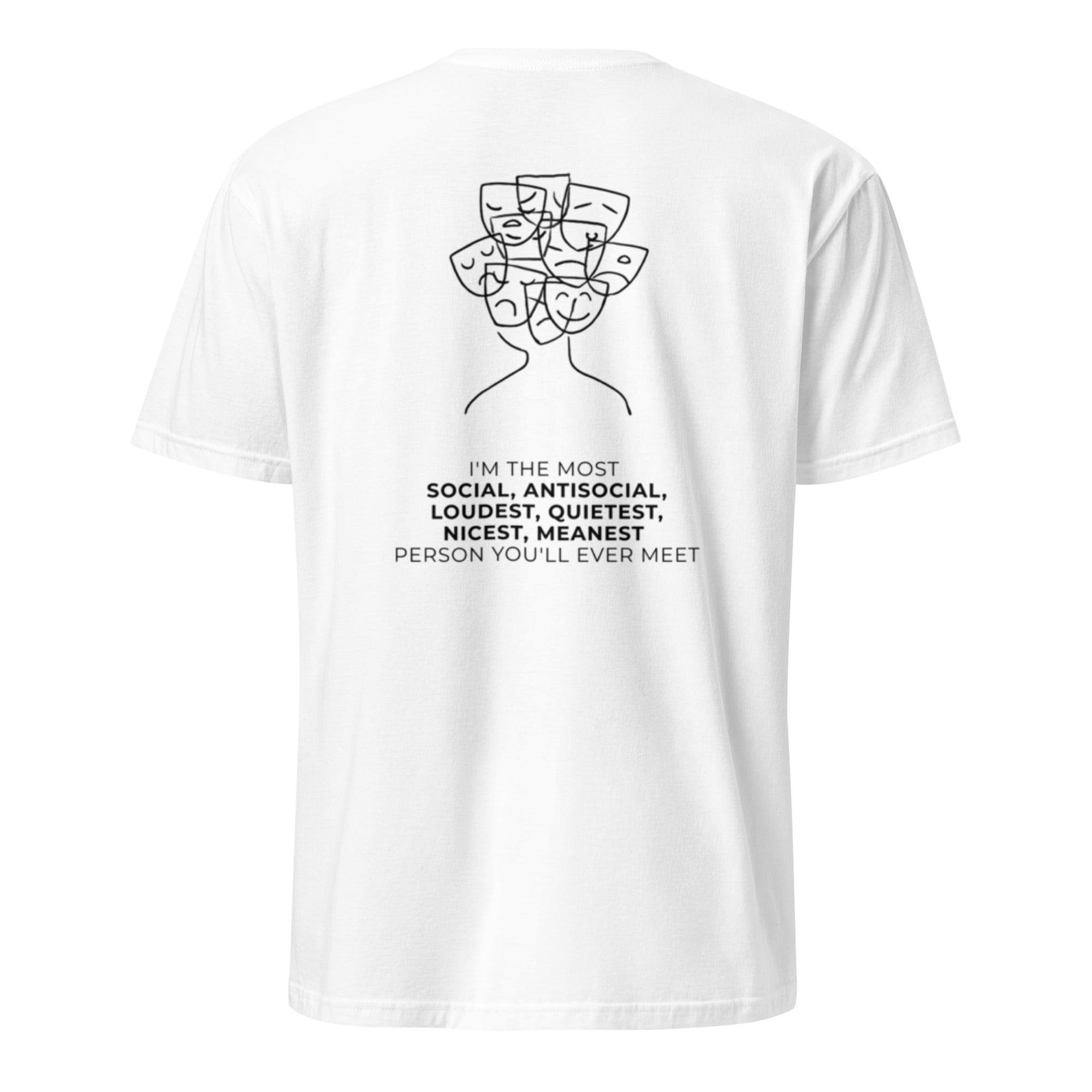 Most social antisocial. Unisex Regular Soft T-Shirt Unisex Regular Soft T-Shirt Void & Verse