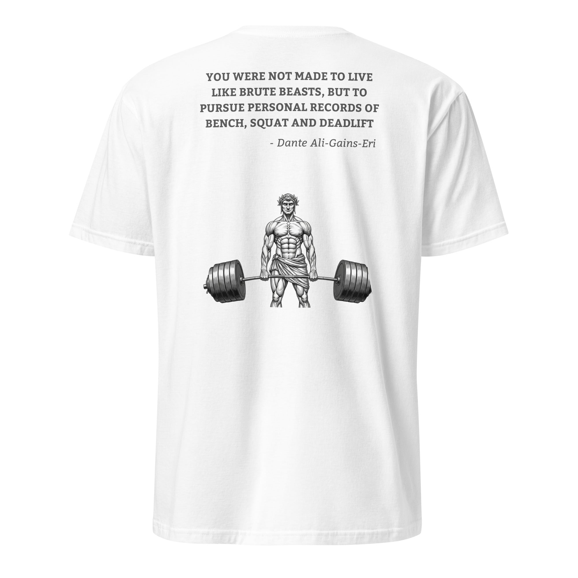Dante Ali-Gains-Eri. Unisex Regular Soft T-Shirt Unisex Regular Soft T-Shirt Void & Verse