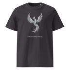 Eadem mutata resurgo. Unisex Regular Organic T-Shirt Unisex Regular Organic T-Shirt Void & Verse Anthracite S