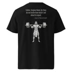 Jesus of Nazastrength. Unisex Regular Organic T-Shirt Unisex Regular Organic T-Shirt Void & Verse Black S