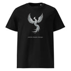 Eadem mutata resurgo. Unisex Regular Organic T-Shirt Unisex Regular Organic T-Shirt Void & Verse Black S