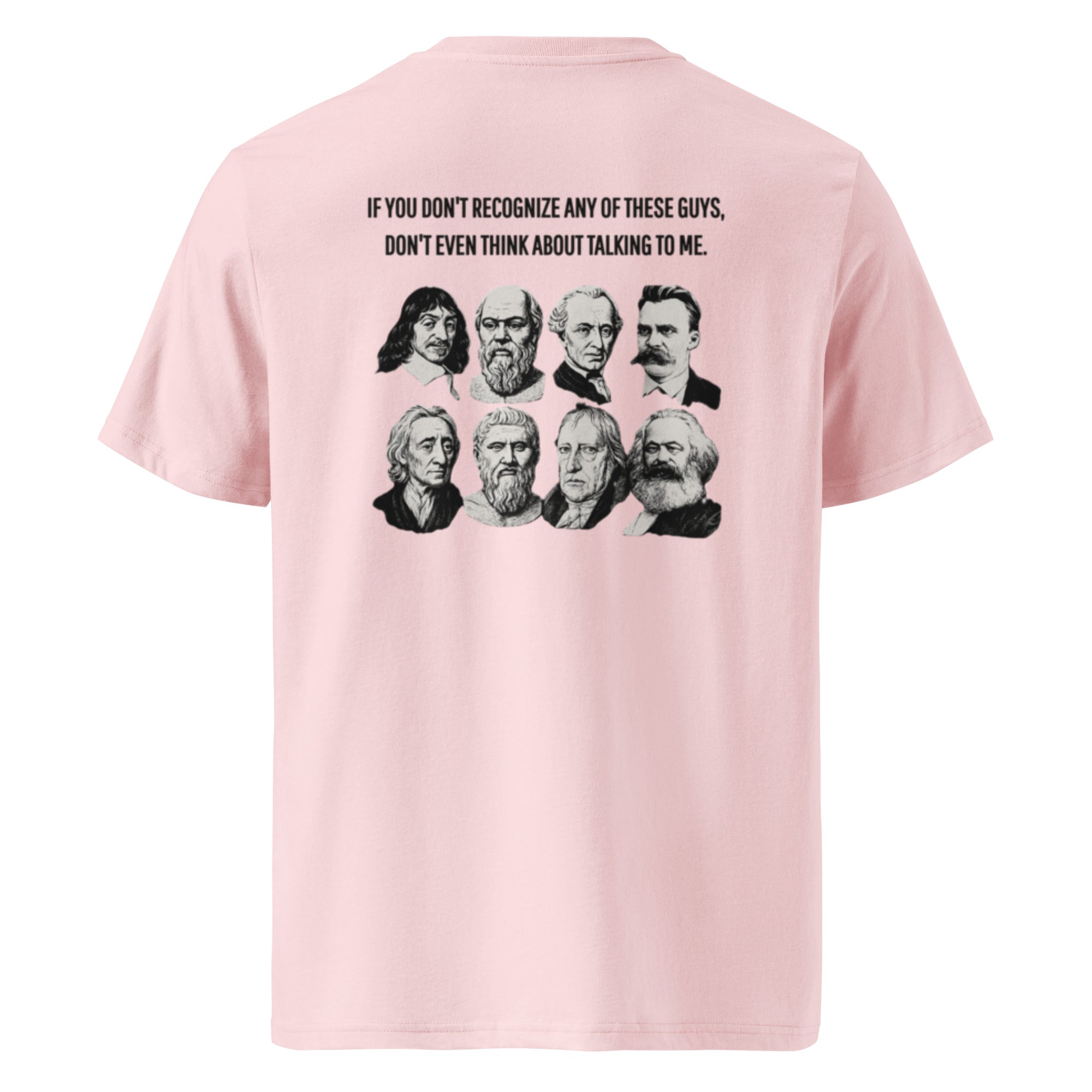Do you recognize these guys?. Unisex Regular Organic T-Shirt Unisex Regular Organic T-Shirt Void & Verse Cotton Pink S