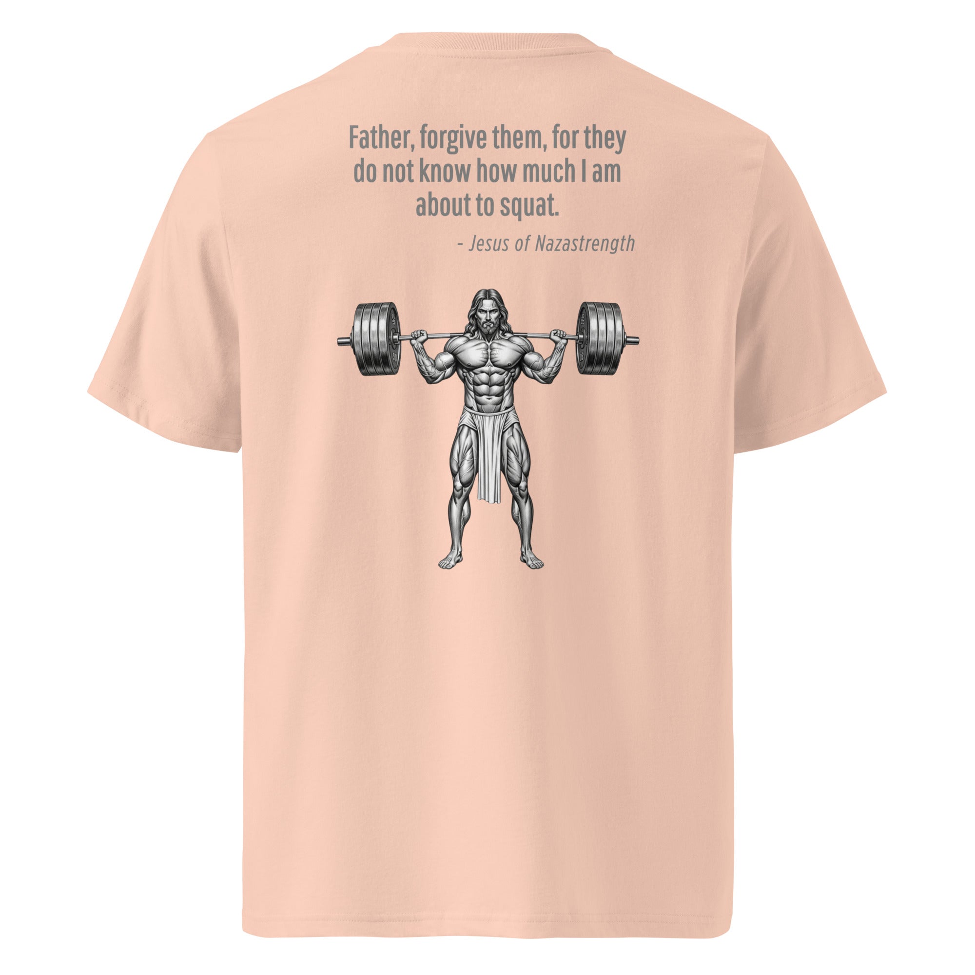 Jesus of Nazastrength. Unisex Regular Organic T-Shirt Unisex Regular Organic T-Shirt Void & Verse Fraiche Peche S