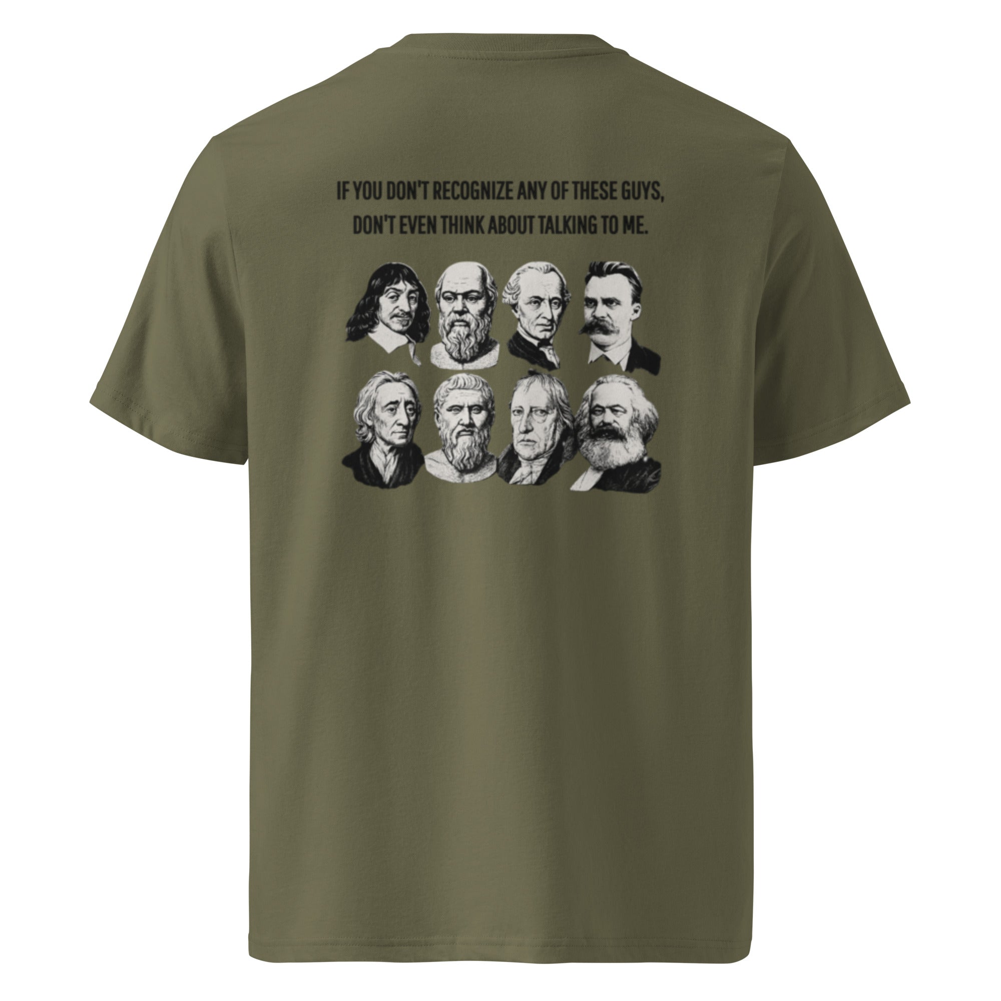 Do you recognize these guys?. Unisex Regular Organic T-Shirt Unisex Regular Organic T-Shirt Void & Verse Khaki S