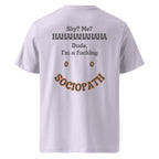 Sociopath. Unisex Regular Organic T-Shirt Unisex Regular Organic T-Shirt Void & Verse Lavender S