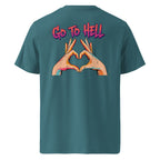Go to hell. Unisex Regular Organic T-Shirt Unisex Regular Organic T-Shirt Void & Verse Stargazer S