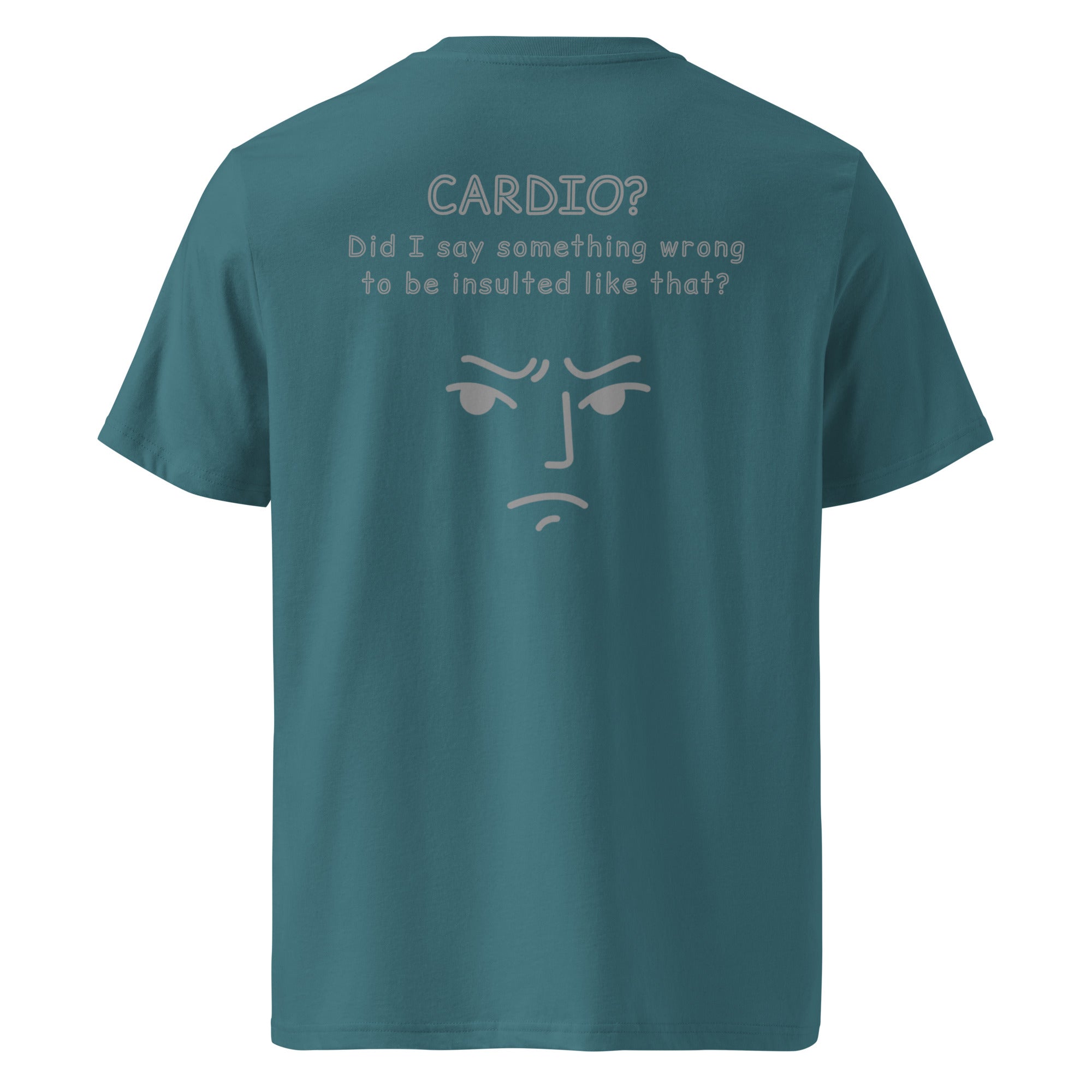 Cardio? Unisex Regular Organic T-Shirt Unisex Regular Organic T-Shirt Void & Verse Stargazer S