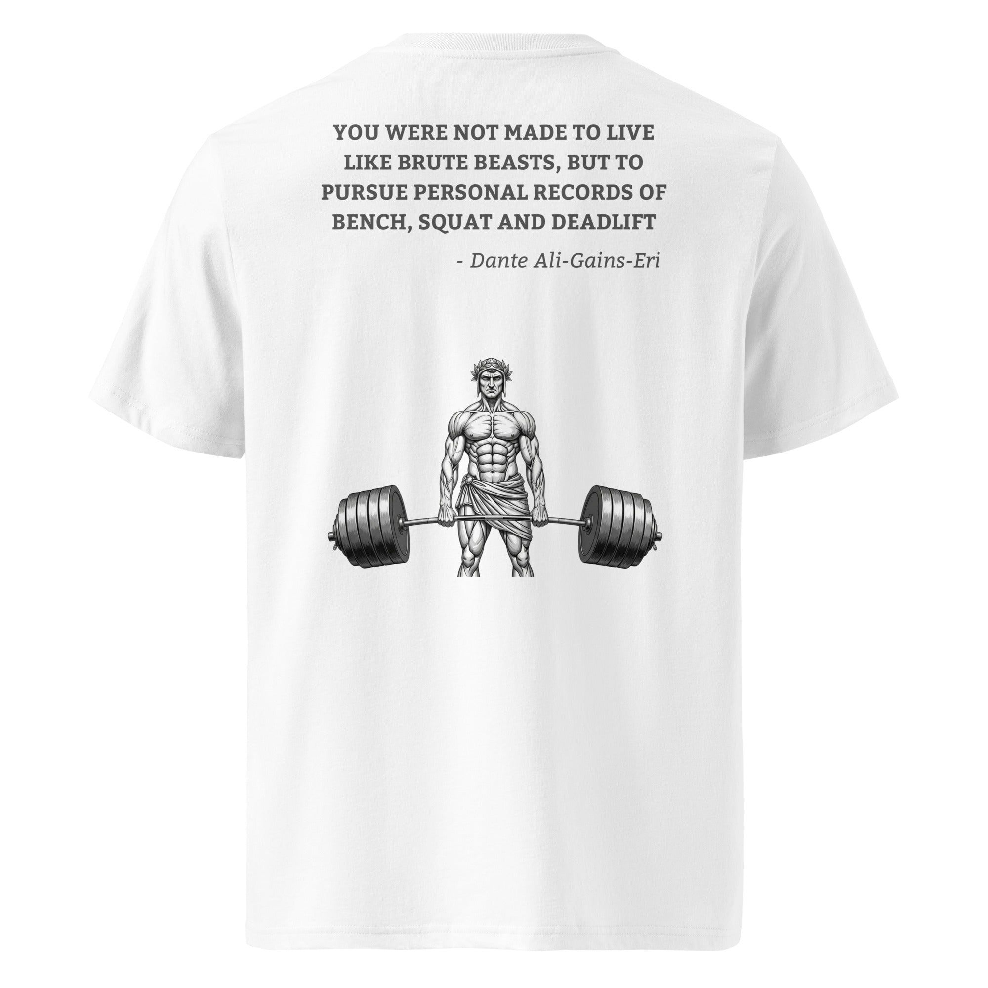 Going to the gym? I'm in. Unisex Regular Organic T-Shirt Unisex Regular Organic T-Shirt Void & Verse