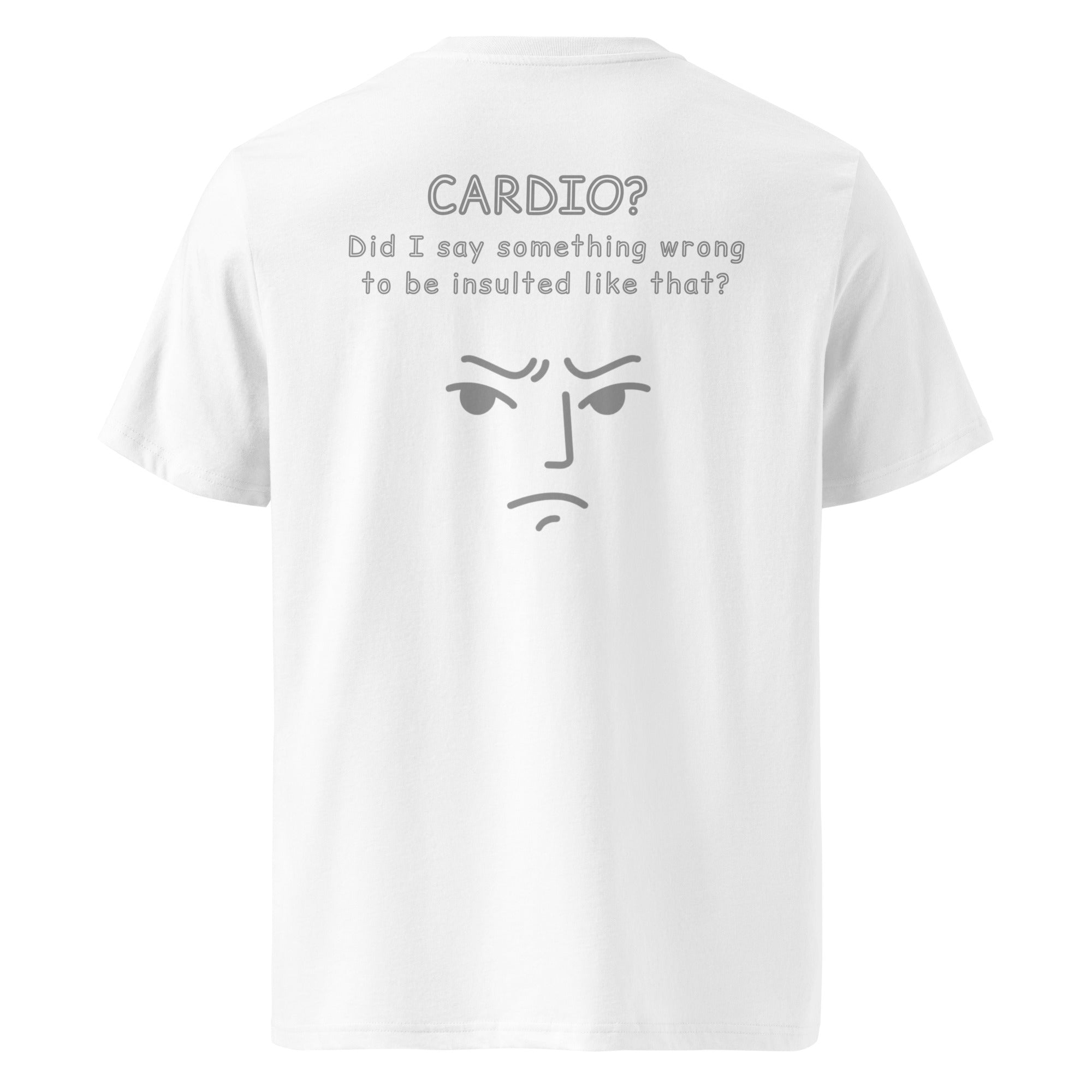 Cardio? Unisex Regular Organic T-Shirt Unisex Regular Organic T-Shirt Void & Verse