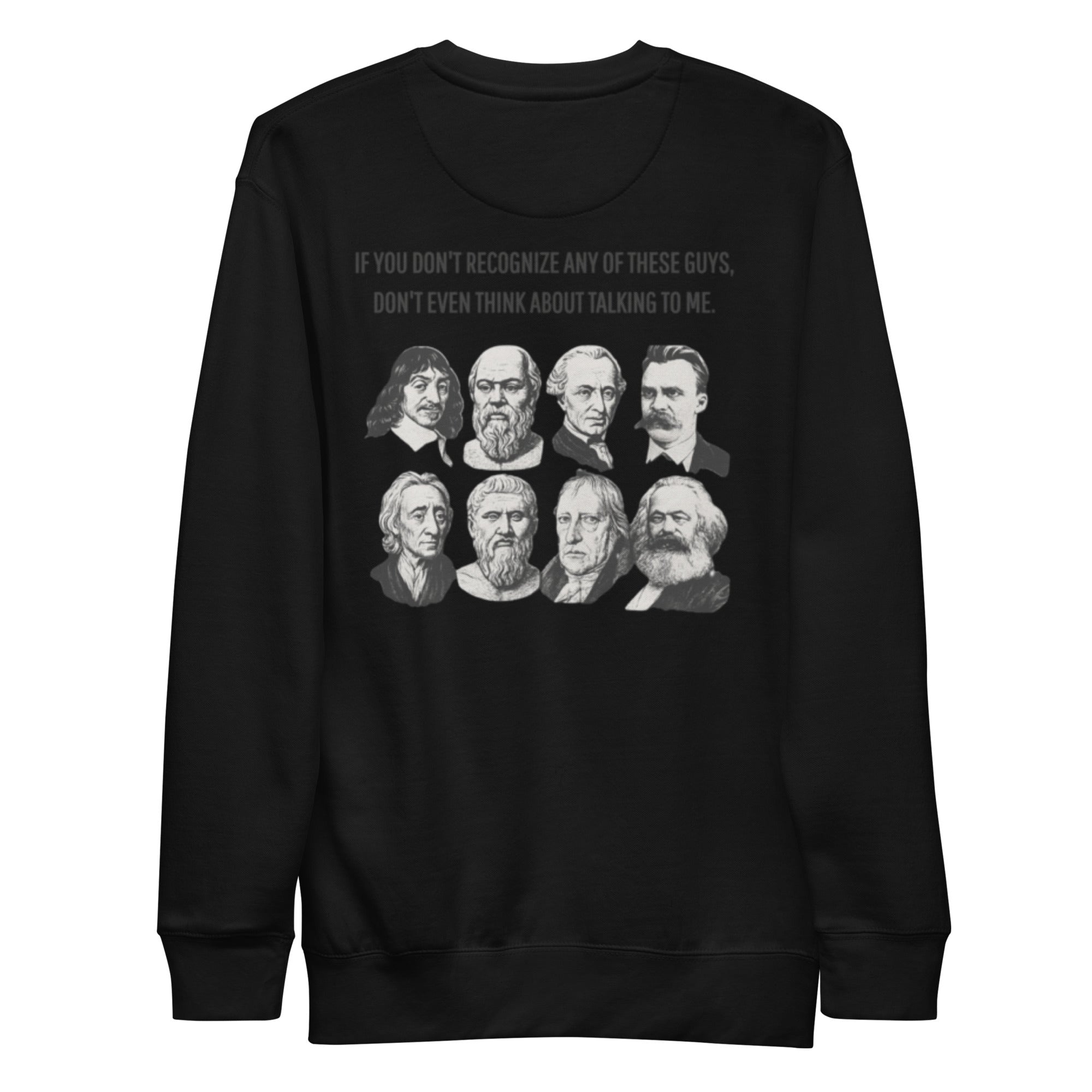 Do you recognize these guys. Unisex Sweatshirt Unisex Sweatshirt Void & Verse Black S