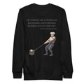 Arthur Schopenpower. Unisex Sweatshirt Unisex Sweatshirt Void & Verse Black S
