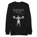 Jesus of Nazastrength. Unisex Sweatshirt Unisex Sweatshirt Void & Verse Black S