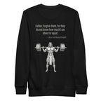 Jesus of Nazastrength. Unisex Sweatshirt Unisex Sweatshirt Void & Verse Black S