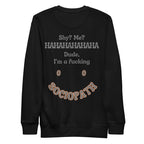 Sociopath. Unisex Sweatshirt Unisex Sweatshirt Void & Verse Black S